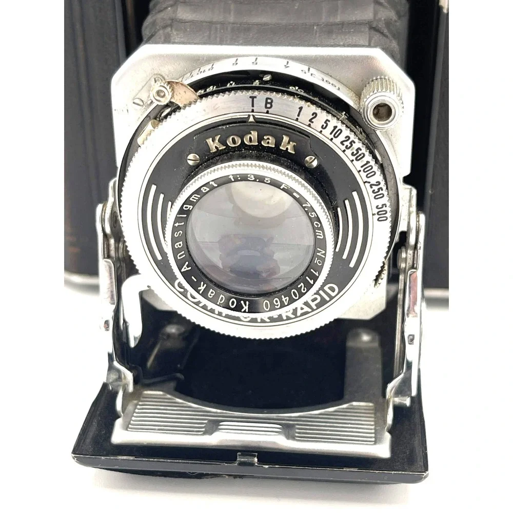Antique Kodak Duo Six-20 Series II Folding Camera, Untested